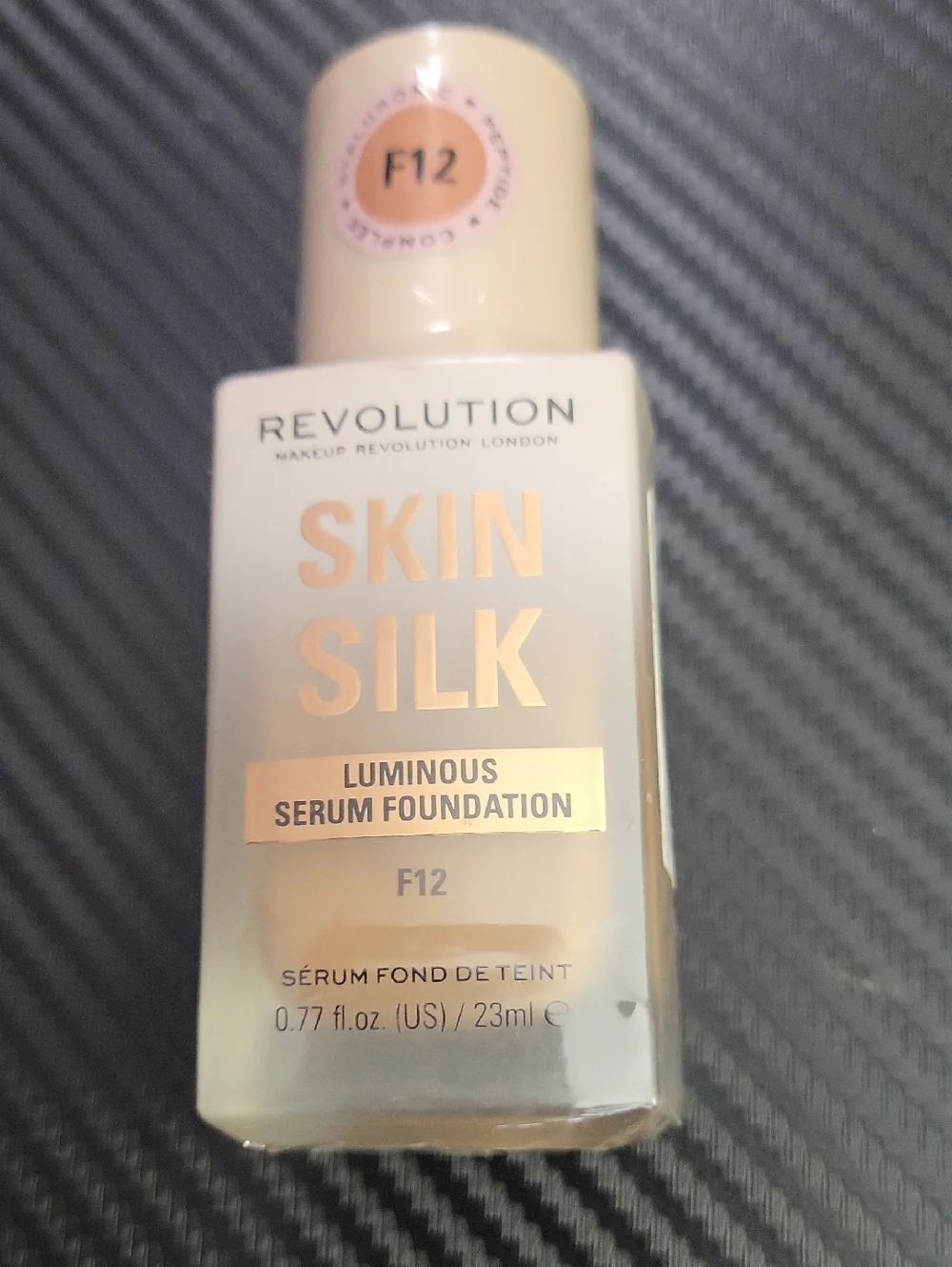 New Revolution Skin Silk Luminous Serum Foundation F12